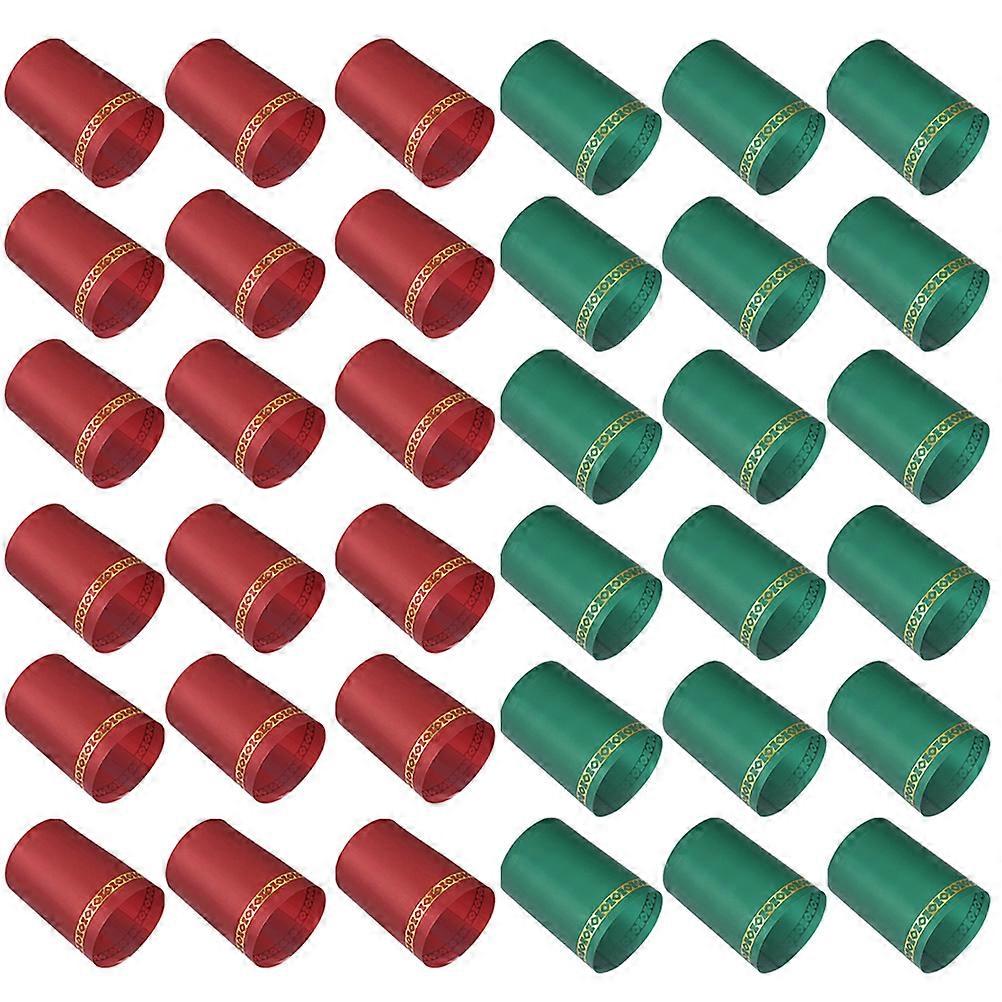 Heat Shrink Seals Shrink Wraps Capsule Christmas Design Decoration 200Pcs