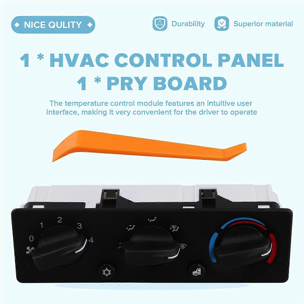 HVAC A/C Heater Climate Control Module Temperature Control Panel Switch Q21-6119 for 337 348 389 LHD