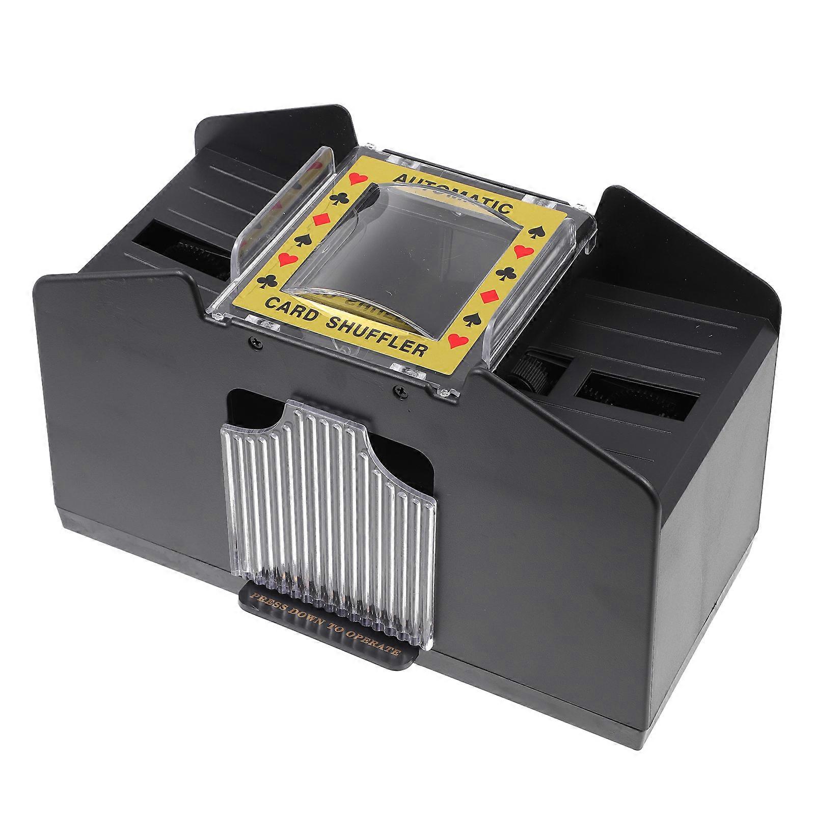 Shuffling Machine Machine Electronic Playing Cards Equipment 21.2X13X9.8CM Automatic Shuffling 1Pack