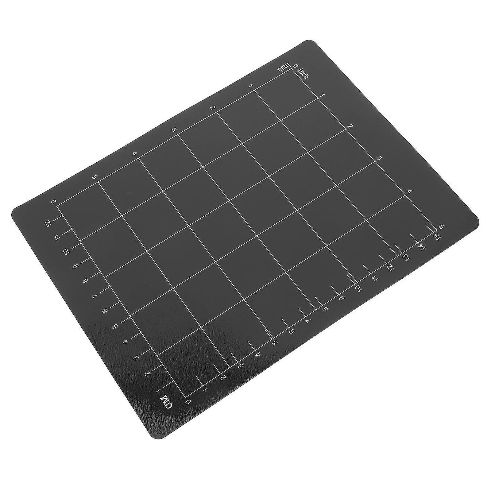 Magnetic Cutting Mat Die Cutting Machines Accessory Stable Surface Accurate Cutting Black 19.50X15.00X0.10CM 1Pack