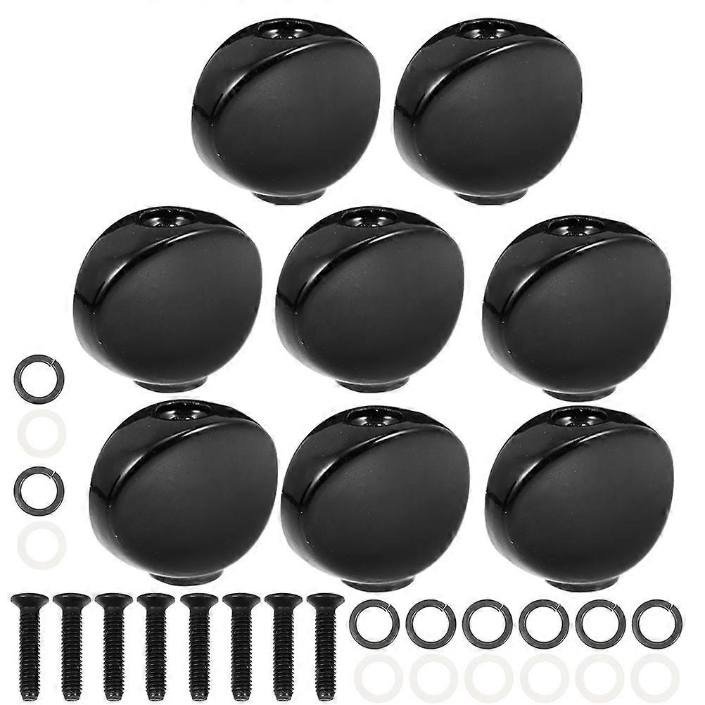 Tuning Key Guitar Tuning Peg Buttons Acoustic Guitar Accessories Musicians Rust Resistant 8Pcs