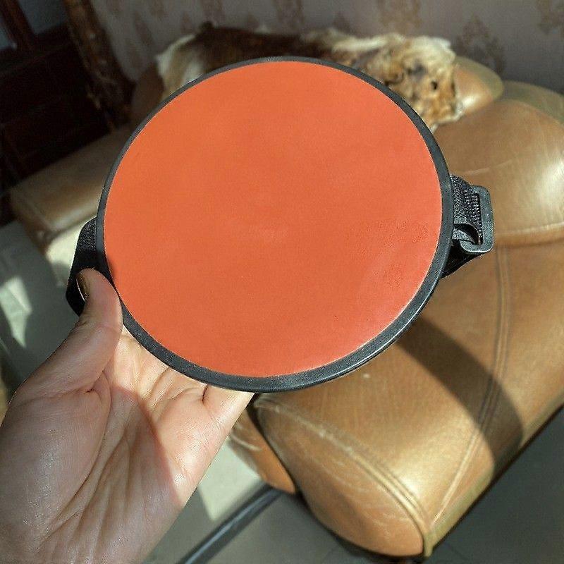 Portable Silent Drum Practice Pad With Adjustable Leg Straps Silicone Drum Silencer Pad For Quiet Practice For Beginners And Professionals