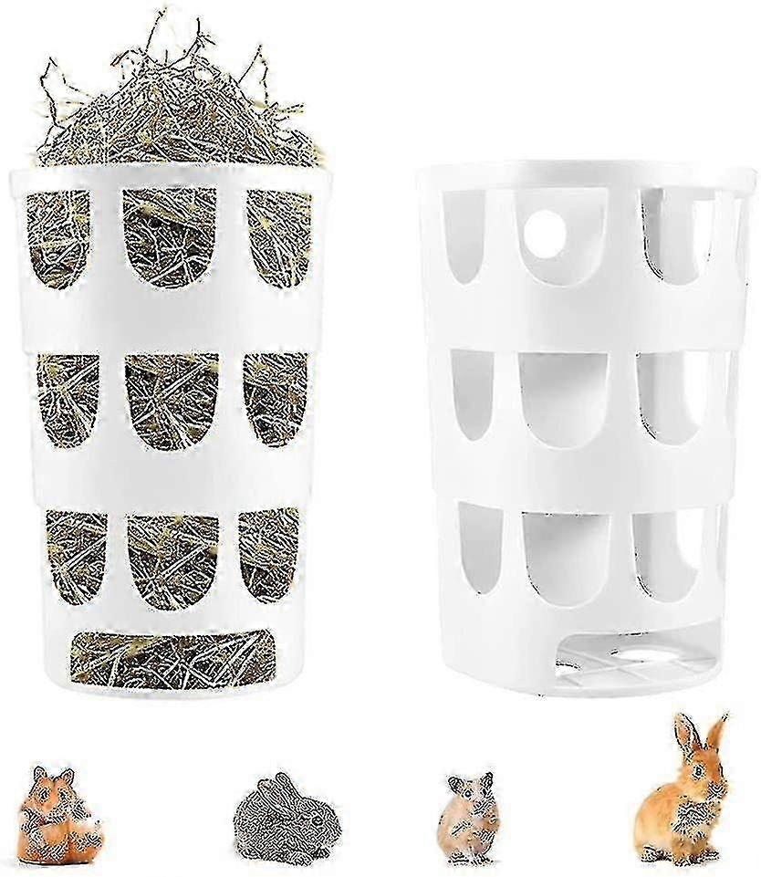 2 Pieces Hay Feeder for Rabbits and Guinea Pigs