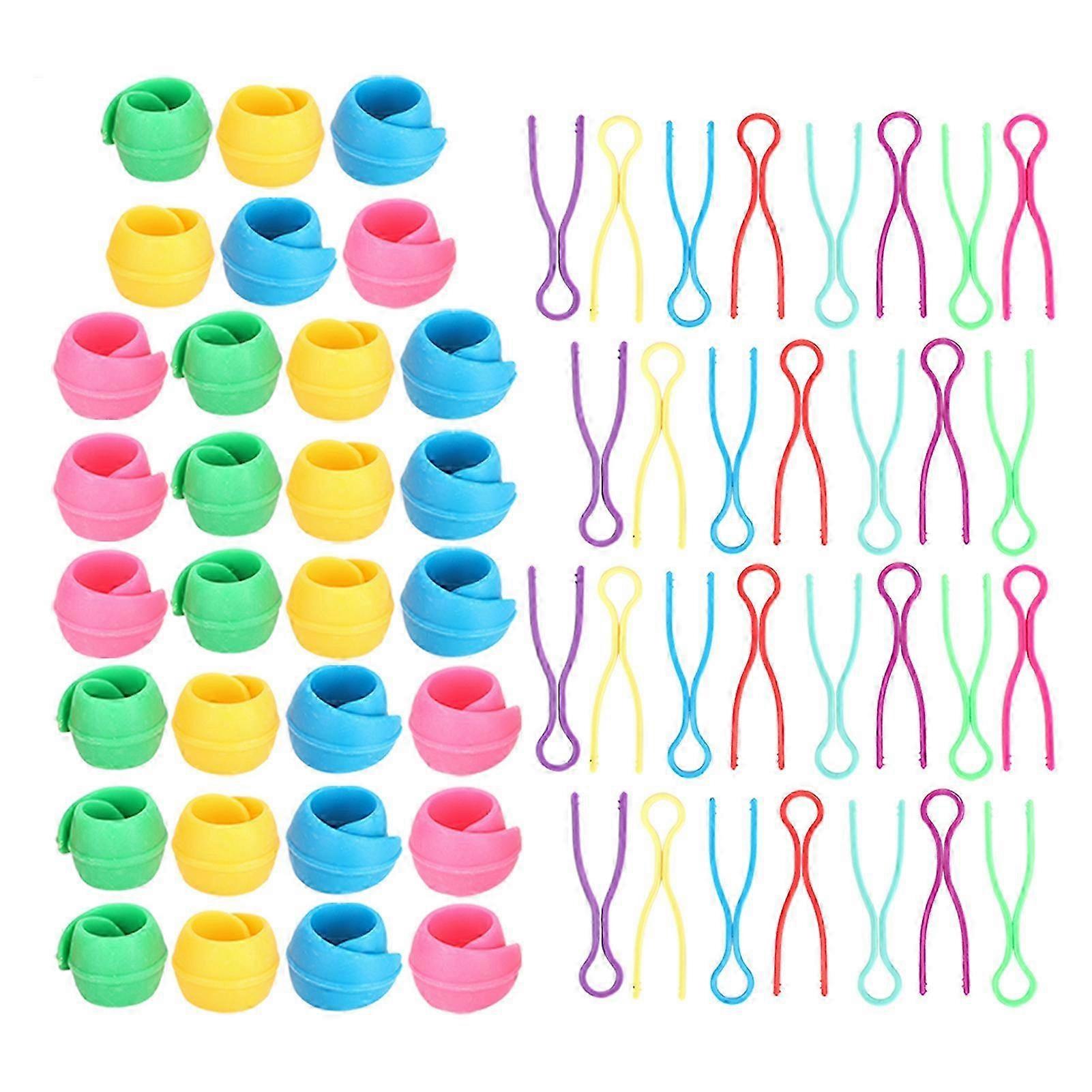 60Pcs Bobbin Thread Holder Spool Huggers Clips Organizing Clamps for Sewing
