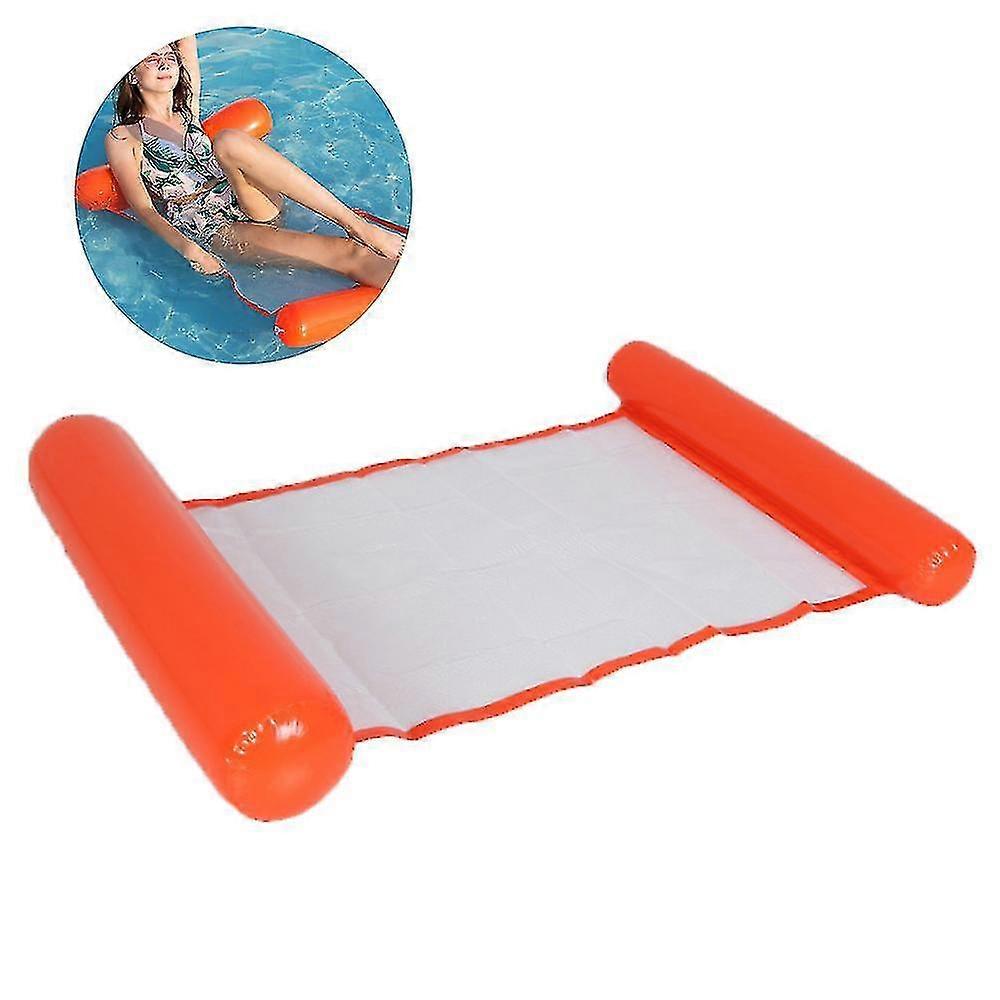 Summer Inflatable Floating Water Hammock Pool Lounge Bed Swimming Chair