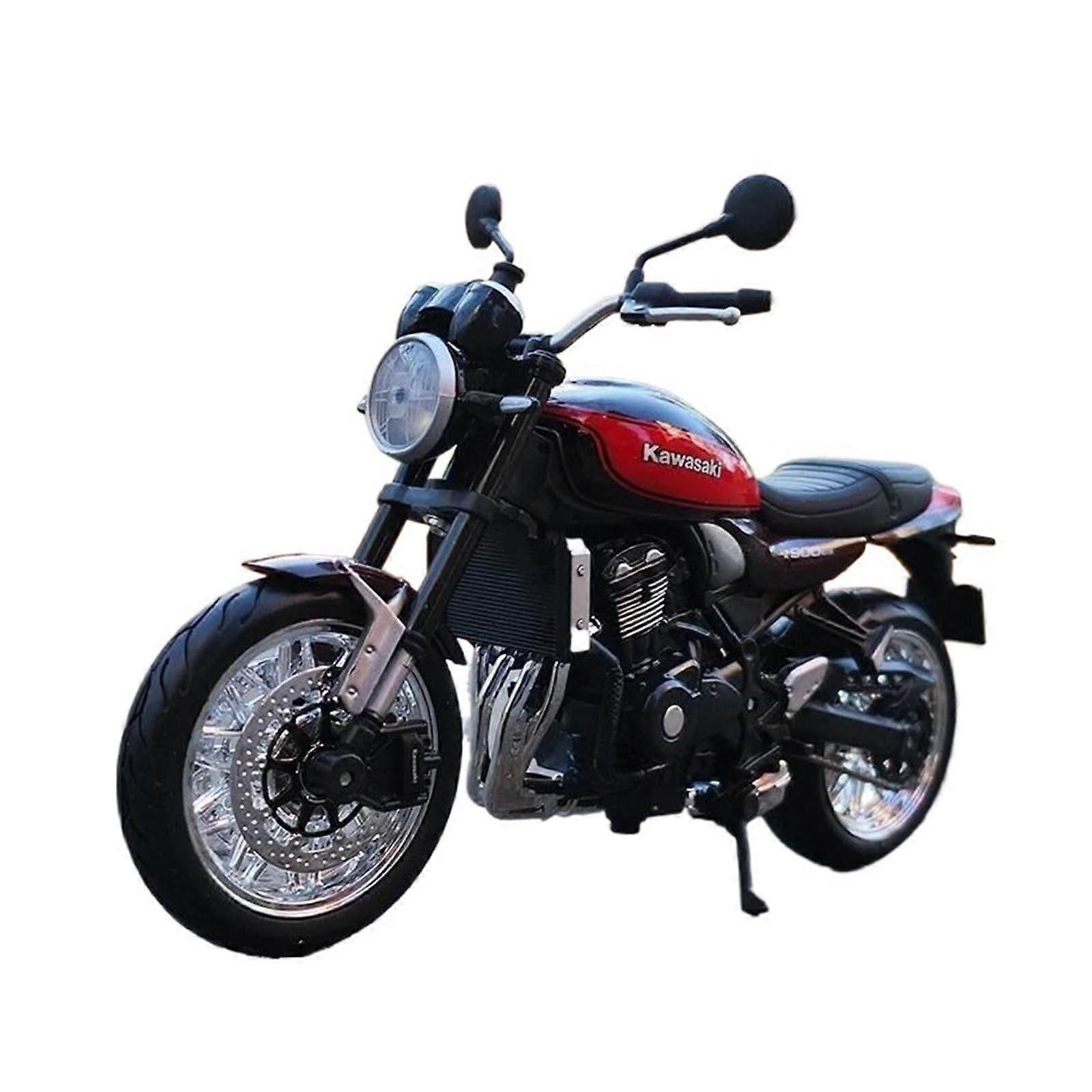 Z900 RS Die-Cast Metal Motorcycle Model 1:12 Scale Alloy Replica Realistic Miniature Engine Vehicle