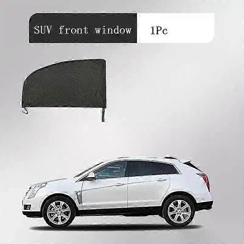 4Pcs Car Window Sunshade Mesh UV Protective Breathable Sun Shade Curtain Prevent Mosquito Auto Rear Side Window Cover