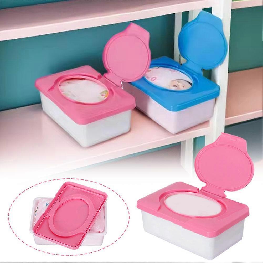 Red wet wipes box (A) $ Wet wipes box (empty box without wet wipes) suitable for 80 wet wipes 90g