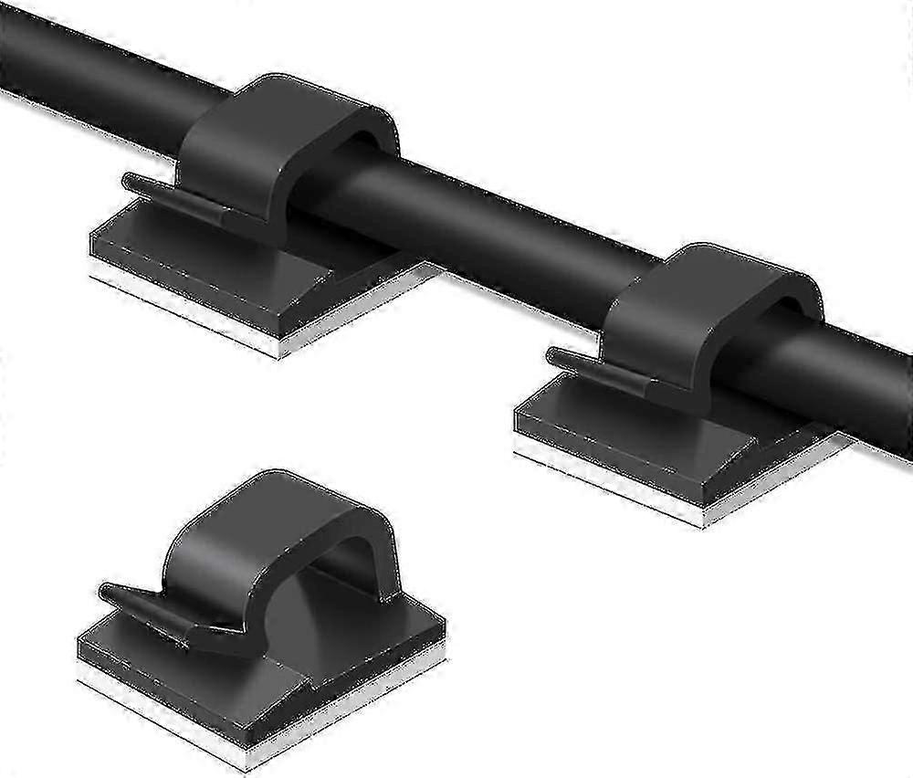 50 Pcs,cable Clamps, Sticky Cable Manager Clips,hook Holders
