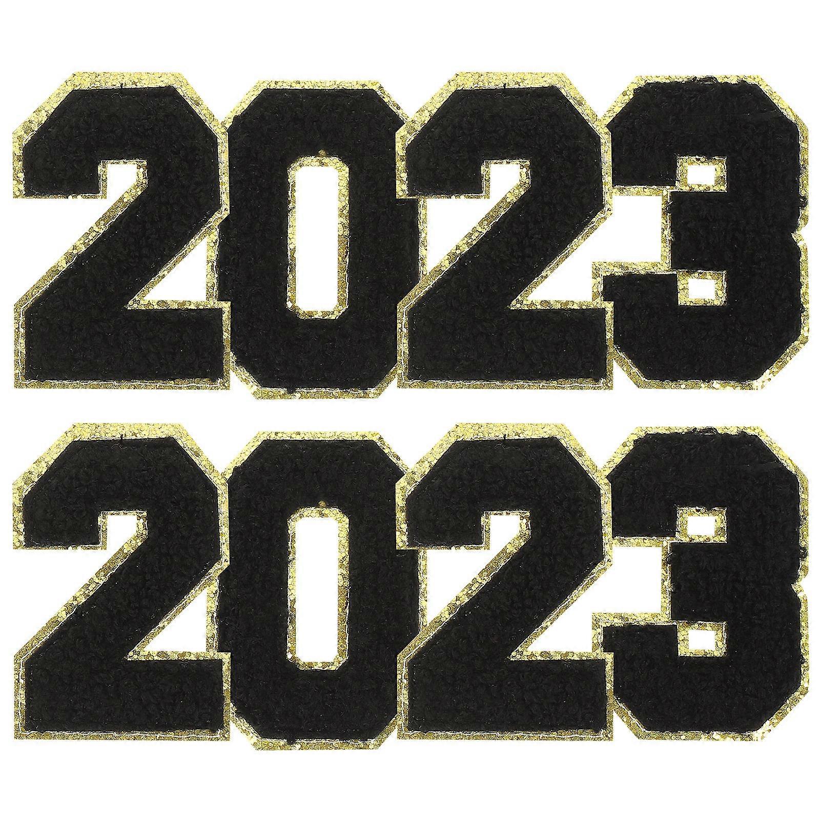 2 Sets Durable Embroidered Patches for Clothing, Bags, Shirts, Hats Sew On Applique Patches for Repair and Decoration