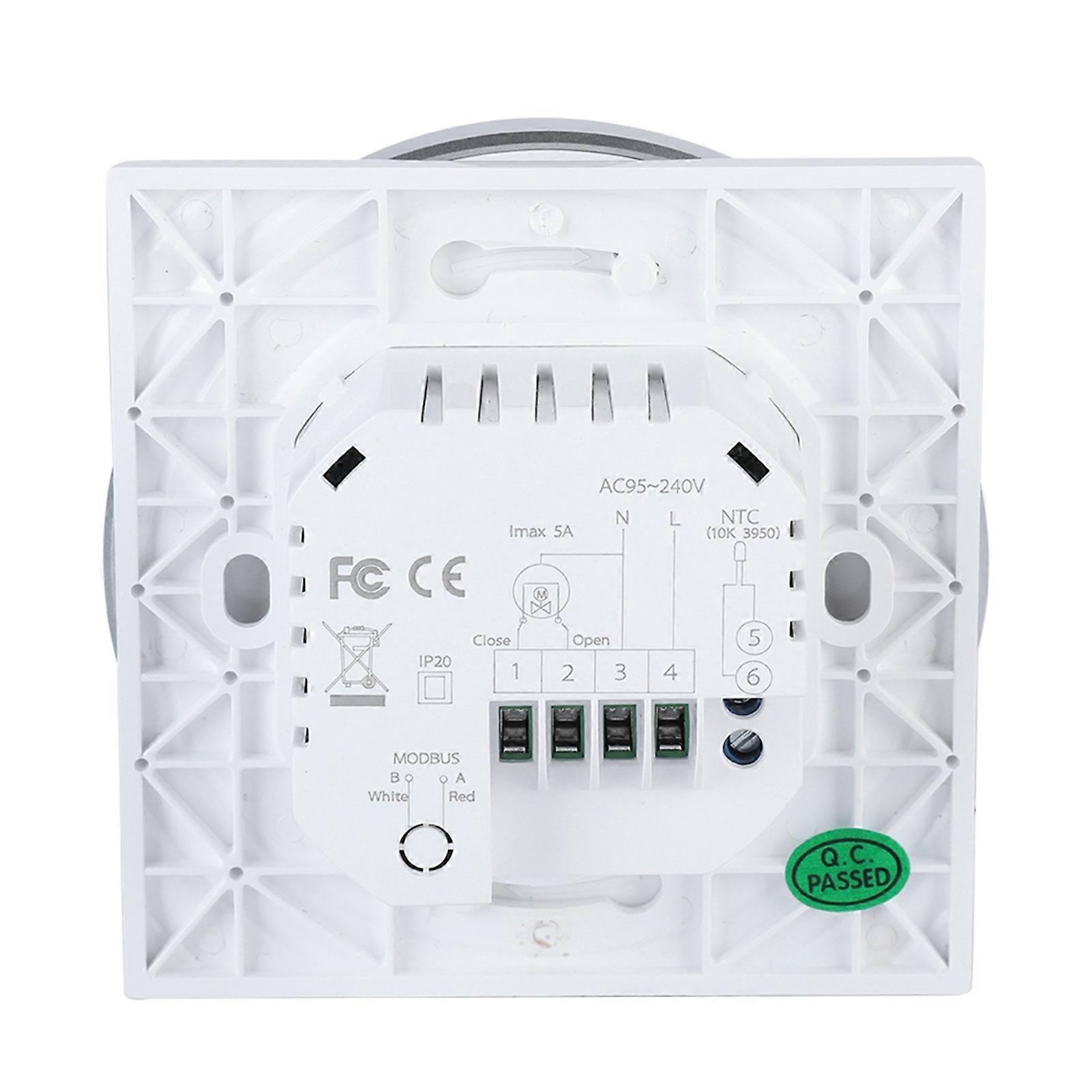 Water Floor Heating LCD Touch Screen Thermostat With WIFI Temperature Controller