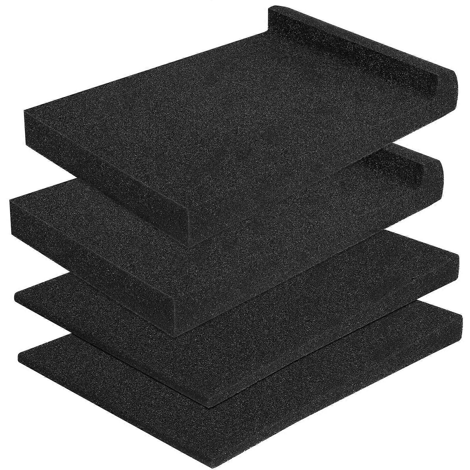 Sound Insulation Anti Vibration Mats Cushion 11.08X7.47X1.61in Soundproofing 2Set