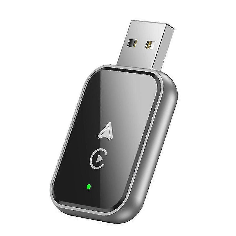 2 In1 محول Carplay لاسلكي ل / Android حجم صغير سلكي إلى لاسلكي Carplay مع كابل محول