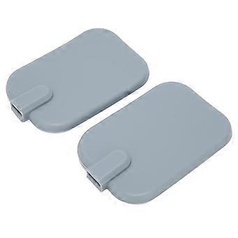 2Pcs Heating Electrode Pads Absorbent Foam Physiotherapy Electrode Patches Health Care