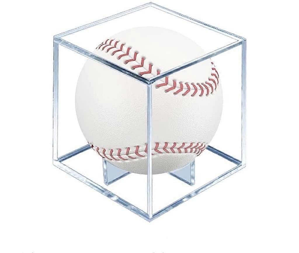 Baseball Display Case, Clear Acrylic Golf Ball Display with Autograph (8)