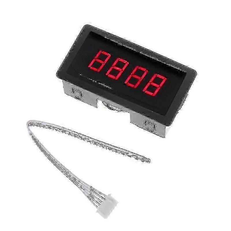 Digitaler Zähler DC Led 4 Digit 0-9999 Up / Down Plus / Minus Panel Counter Meter