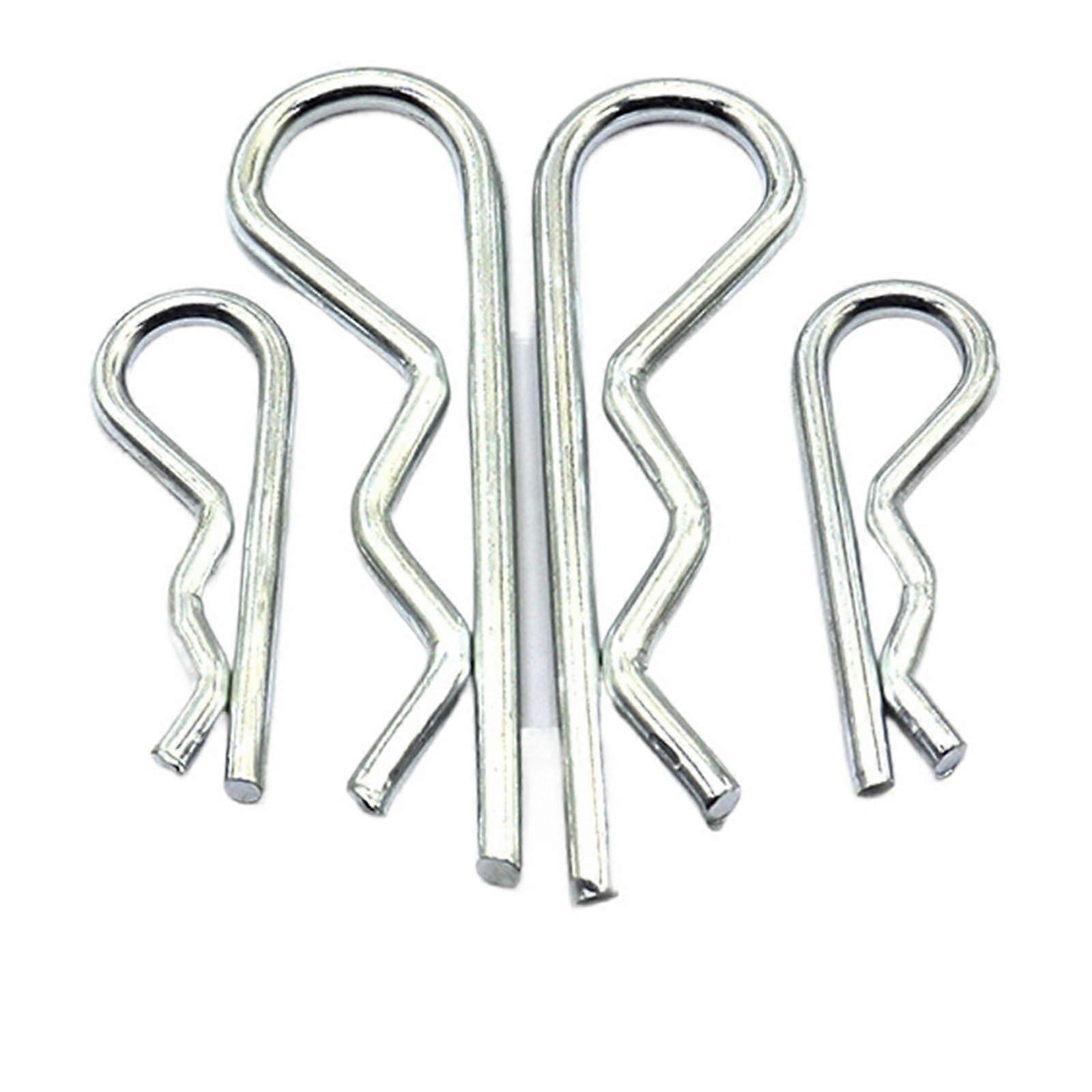 R-Clips Set, 1-40 Pieces, B-Type R-Type Stamping Clips, Stainless Steel/Galvanized, M3.5 x 85 mm & M1.8 x 35 mm, Secure Fasteners
