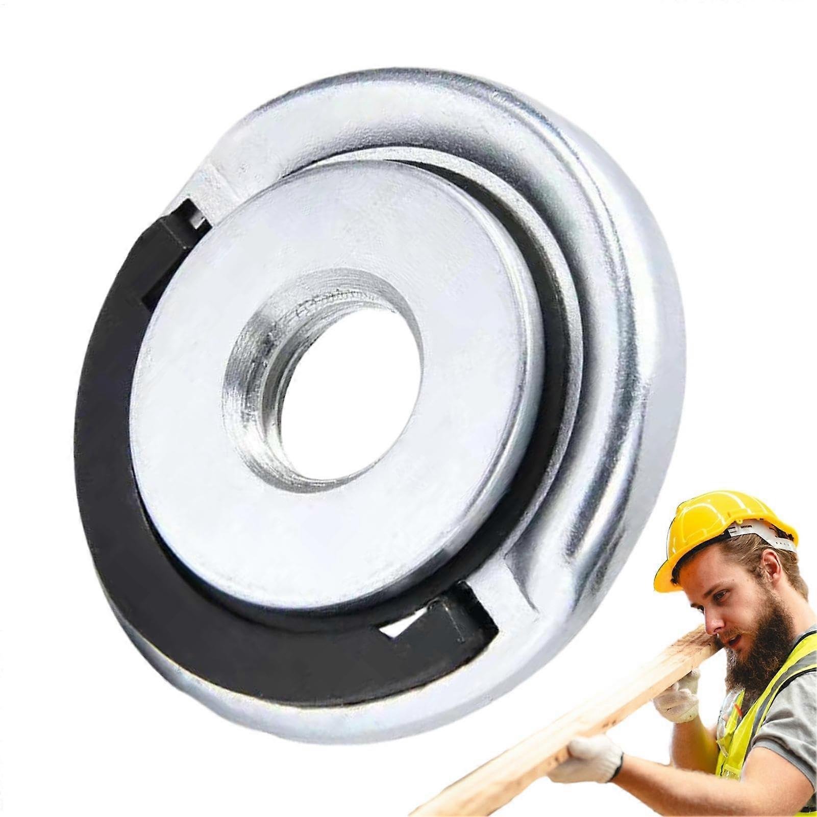 Locking nuts for angle grinders, replacement for quickrelease flange nuts, pressure thread with flange nut M14 – portable locking nut by rem.