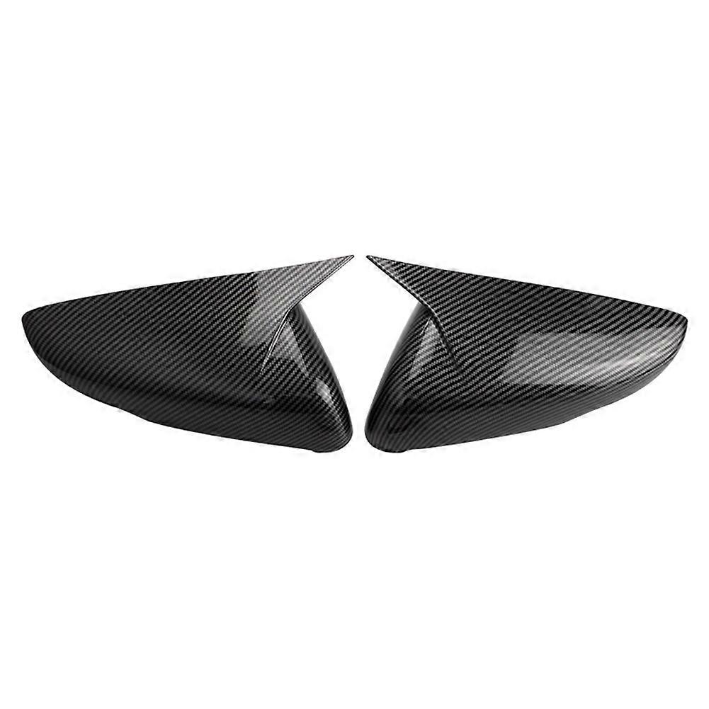 Car Rearview Mirror Cover for Cadillac CT5 2020-2025 US Version Reversing Mirror Case Carbon Fiber
