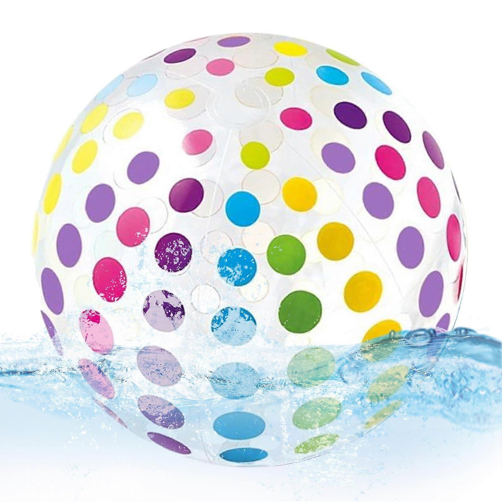 Strandbälle Für Kinder – 40 cm Weicher Aufblasbarer Poolball Für Drinnen Draußen Spiel Spaß Party Garten Schule
