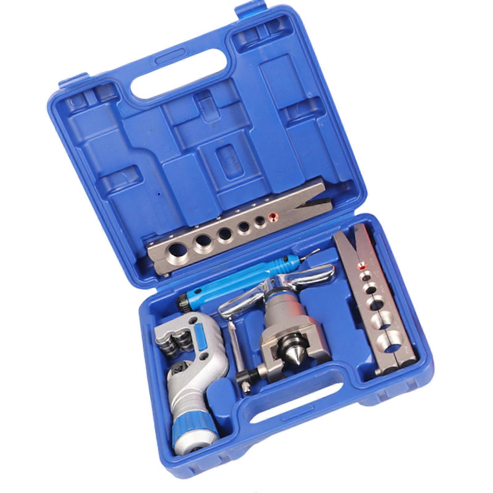 Alloys Copper Pipe Cutter Expander Tube Flaring Tool Set For Efficient Refrigeration Line Repairs And HVAC Servicing Multicolor