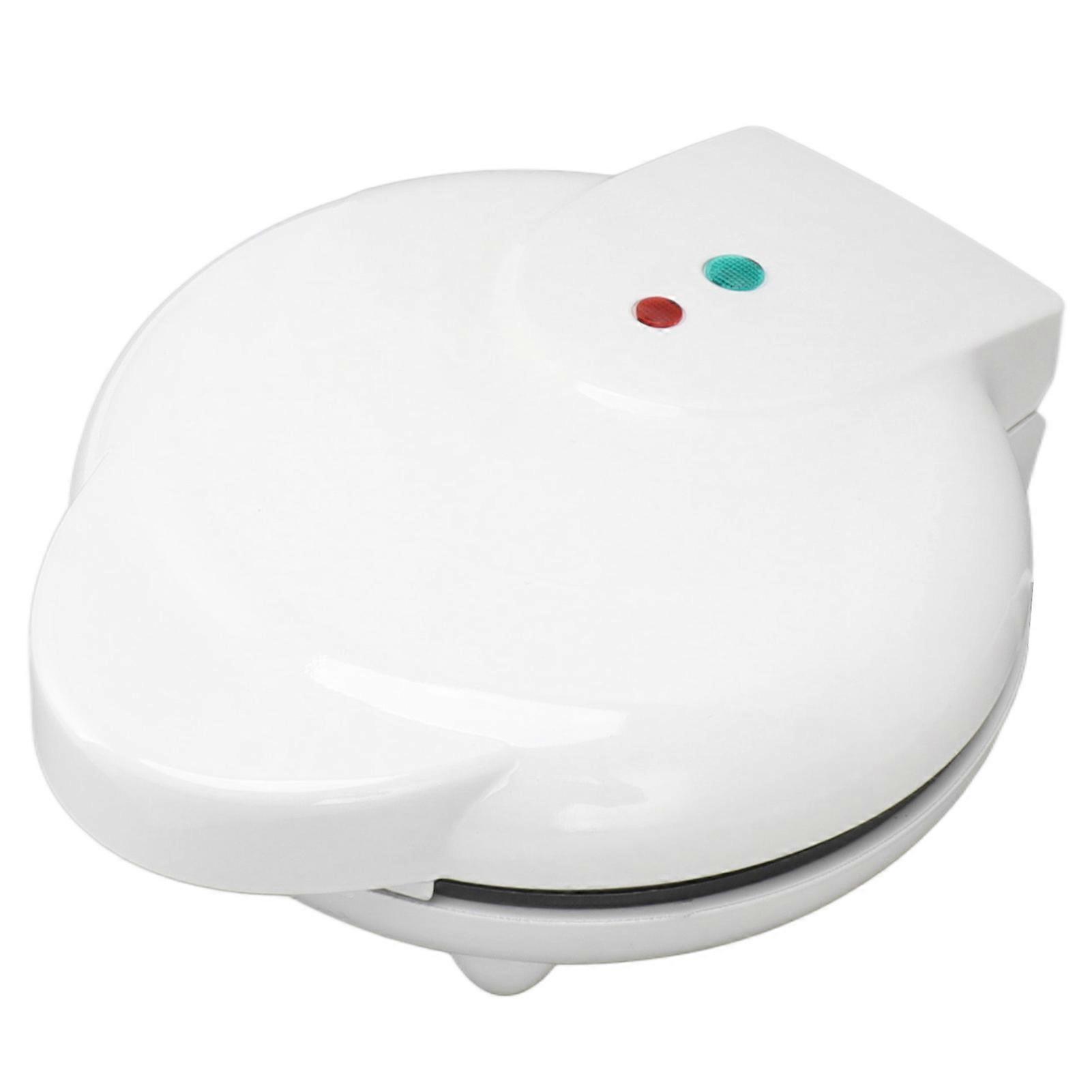 Donut Maker Non Stick Coating Anti Slip White Stylish Mini Doughnut Making Machine US Plug 110V 