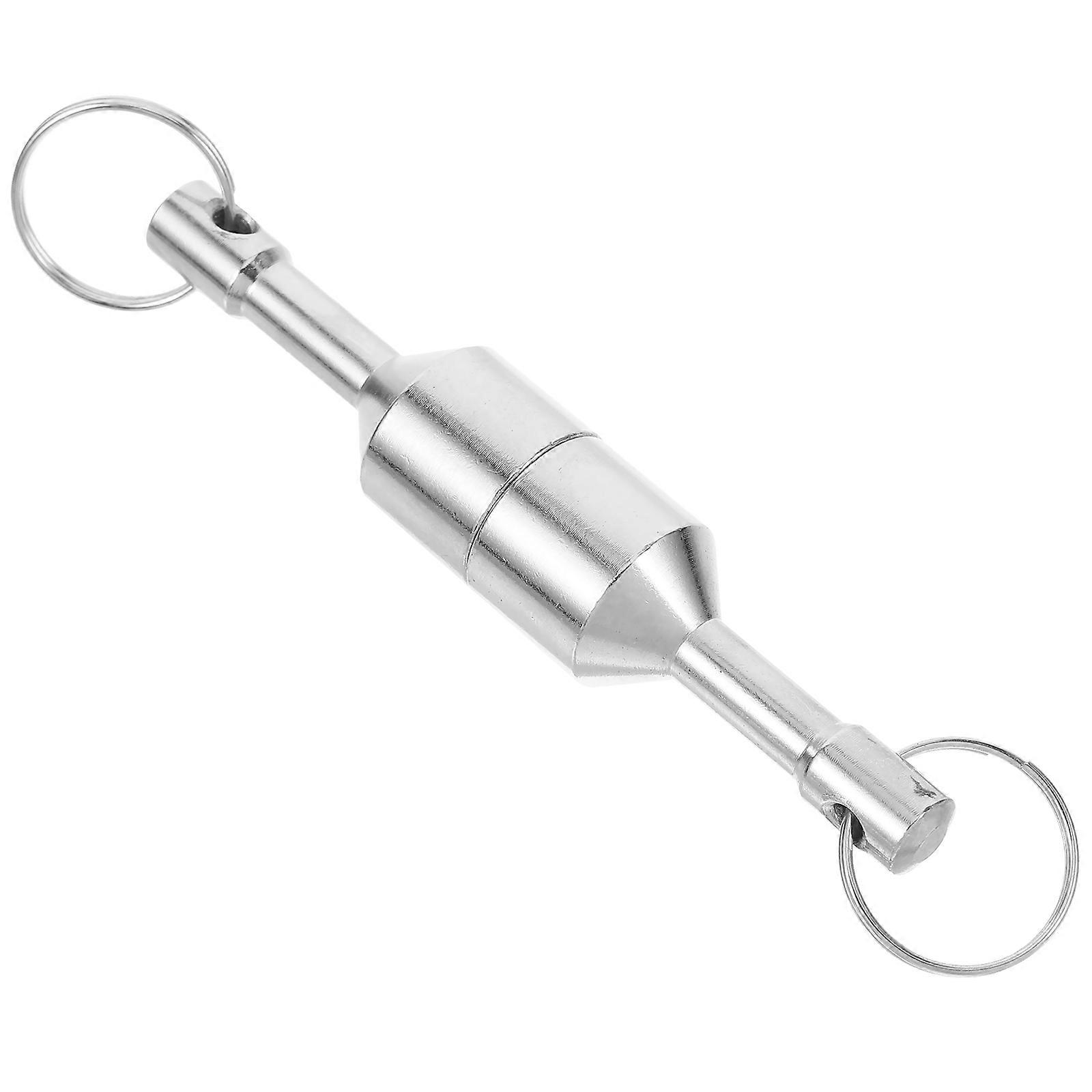 Keyring Magnet Jewelry Testing Keychain Daily Use Compact Lightweight Authenticity Verification 2Pcs
