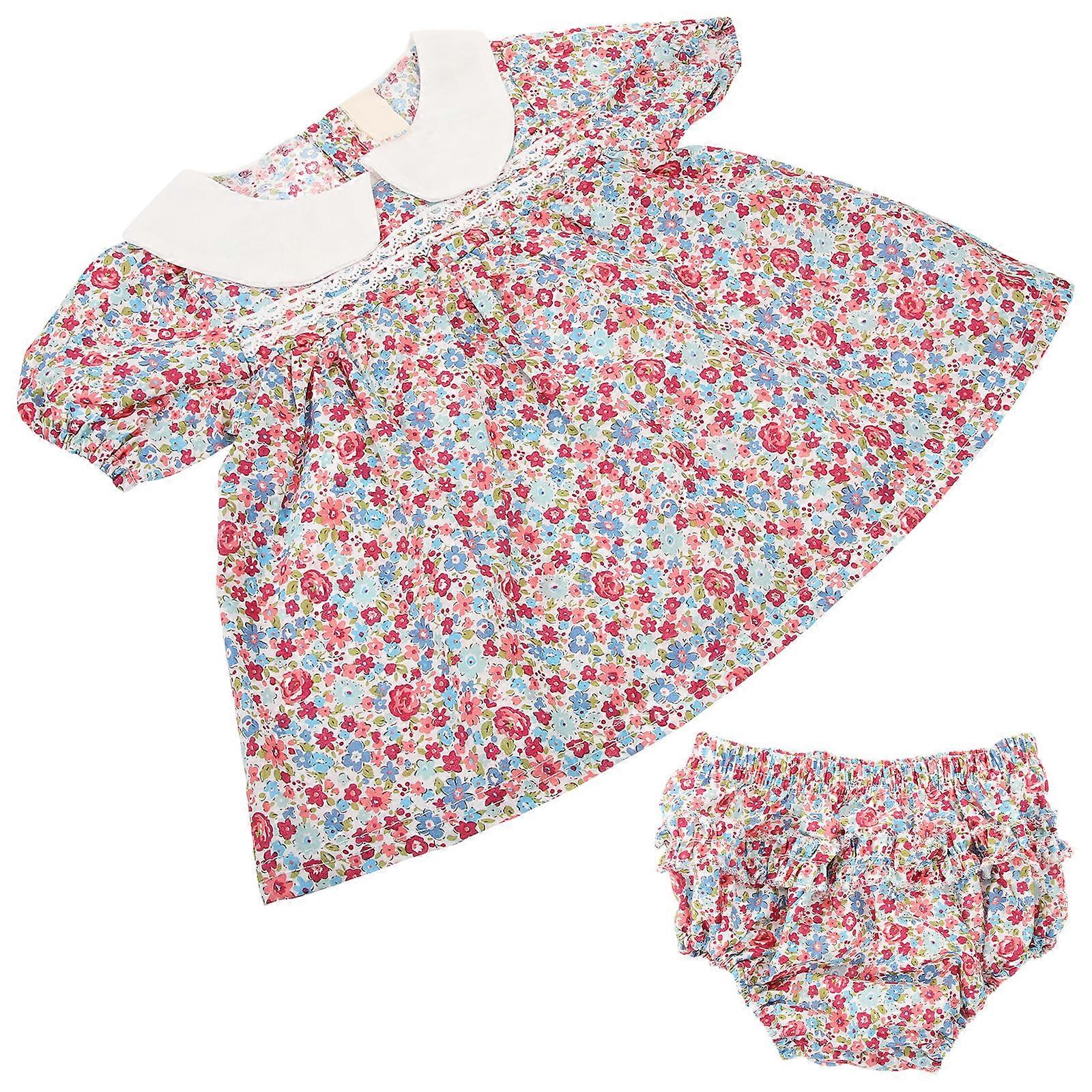 Here's a polished product description based on your input:

 

**Cute Floral Print Short Sleeve Romper – Perfect for Summer Outings, Birthday Parties