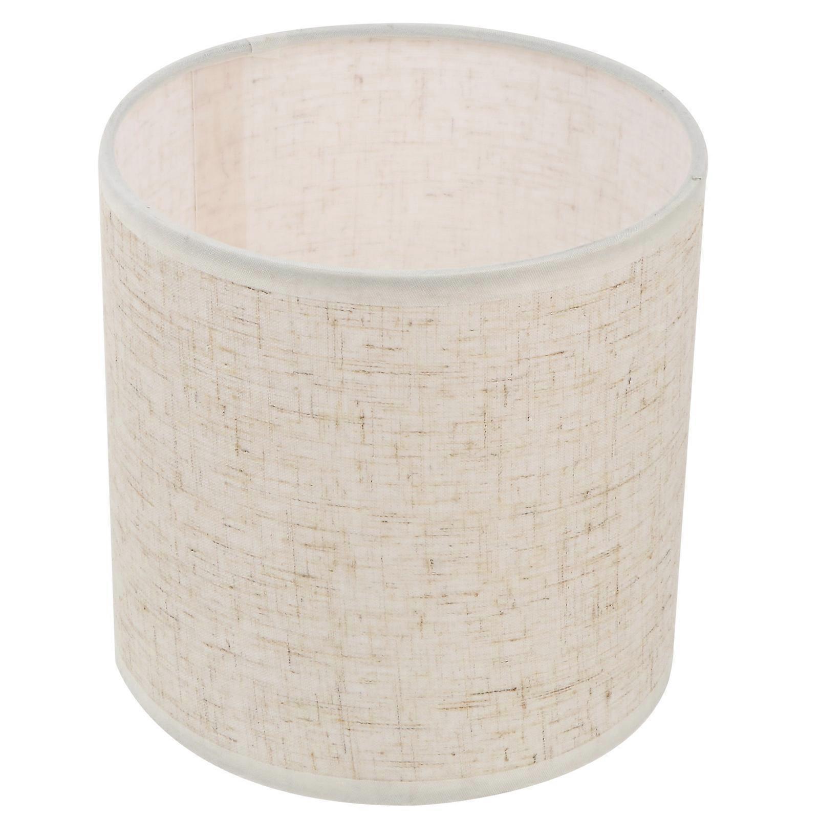 1 Pc Linen Lampshade For Ceiling Light Supplies Fabric Shade For Desk Floor And Wall Lamps Durable And Stylish Light Decor For Home