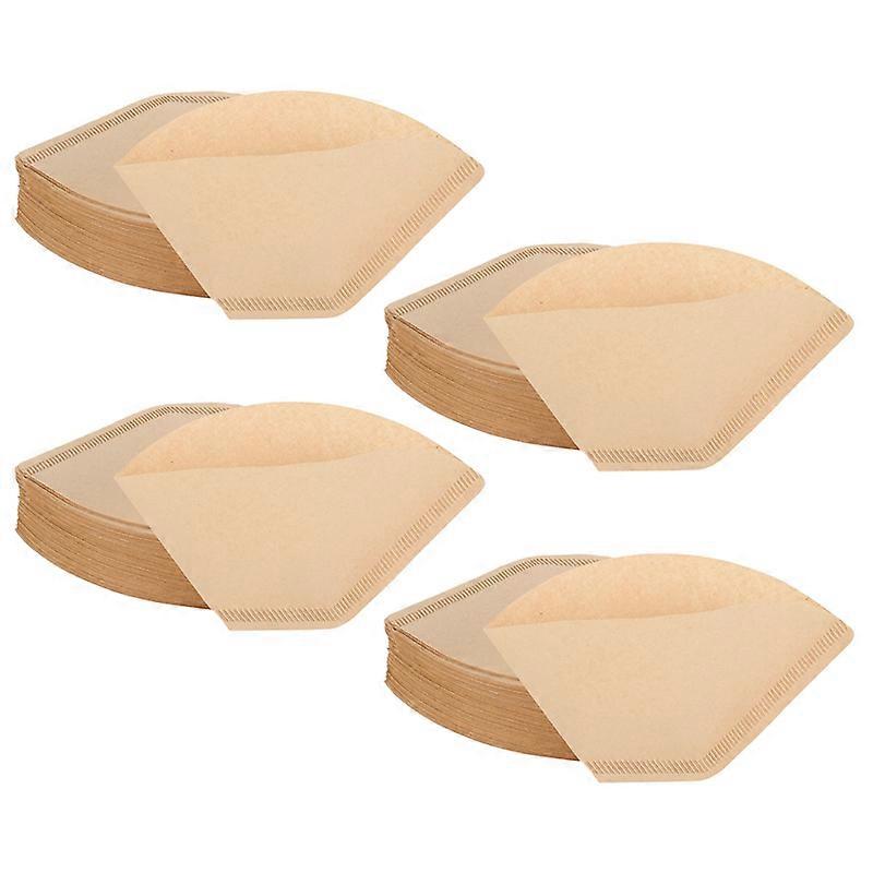 400Pcs Coffee Filters Disposable Cone Paper Coffee Filter Natural Unbleached Filter 4-6 Cup for pour