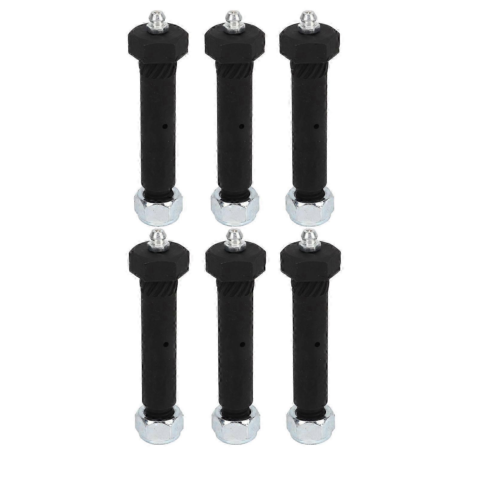 Trailer Axle Spring Shackle Bolt with Locknut Steel Grease Type Eye Wet Bolt for 2000 3500 5200 6000 7000 Axles SZRH A-W
