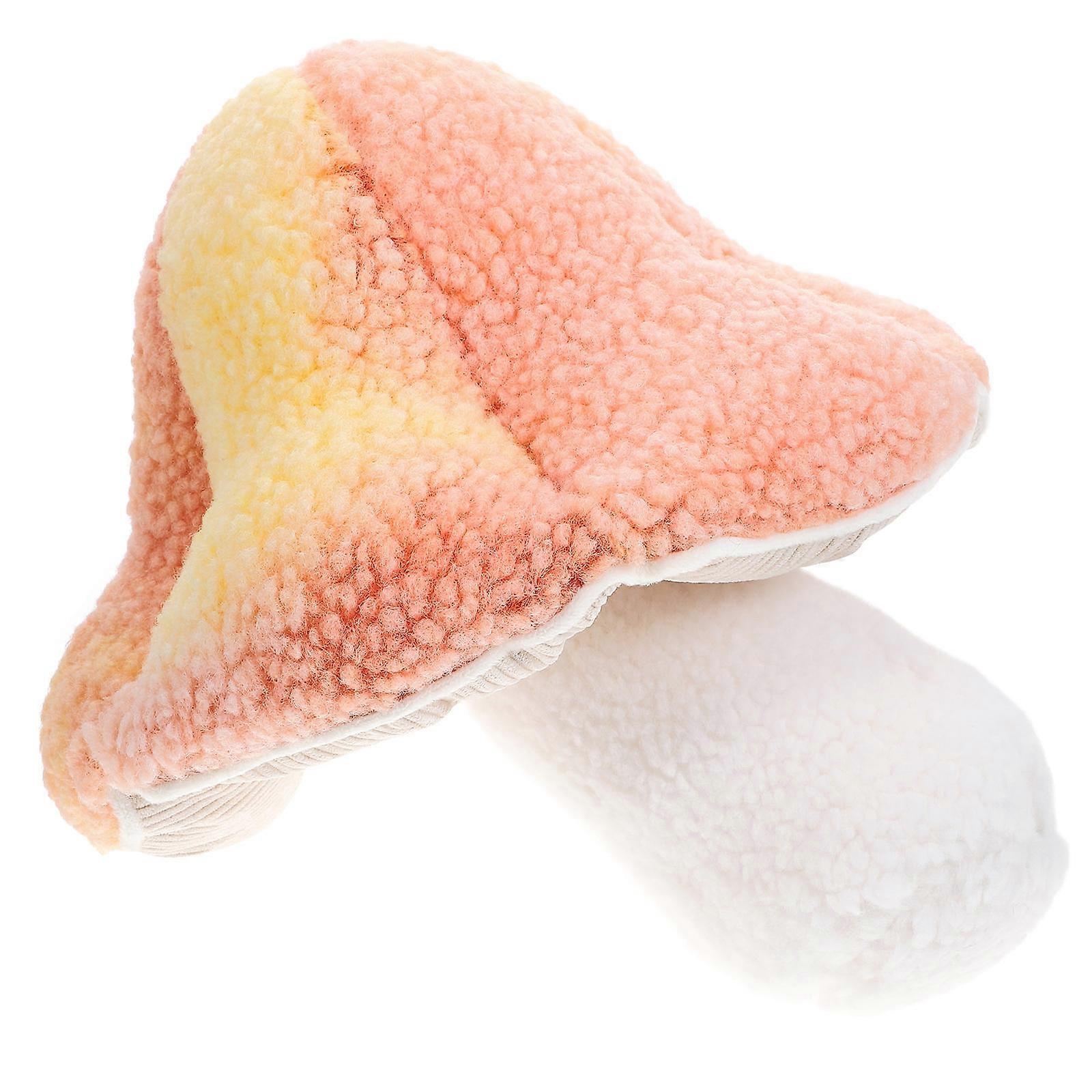 Cute Mushroom Plushies Cushion Sofa Decoration Soft 30CM x 30CM x 30CM Companion Toy 1Set