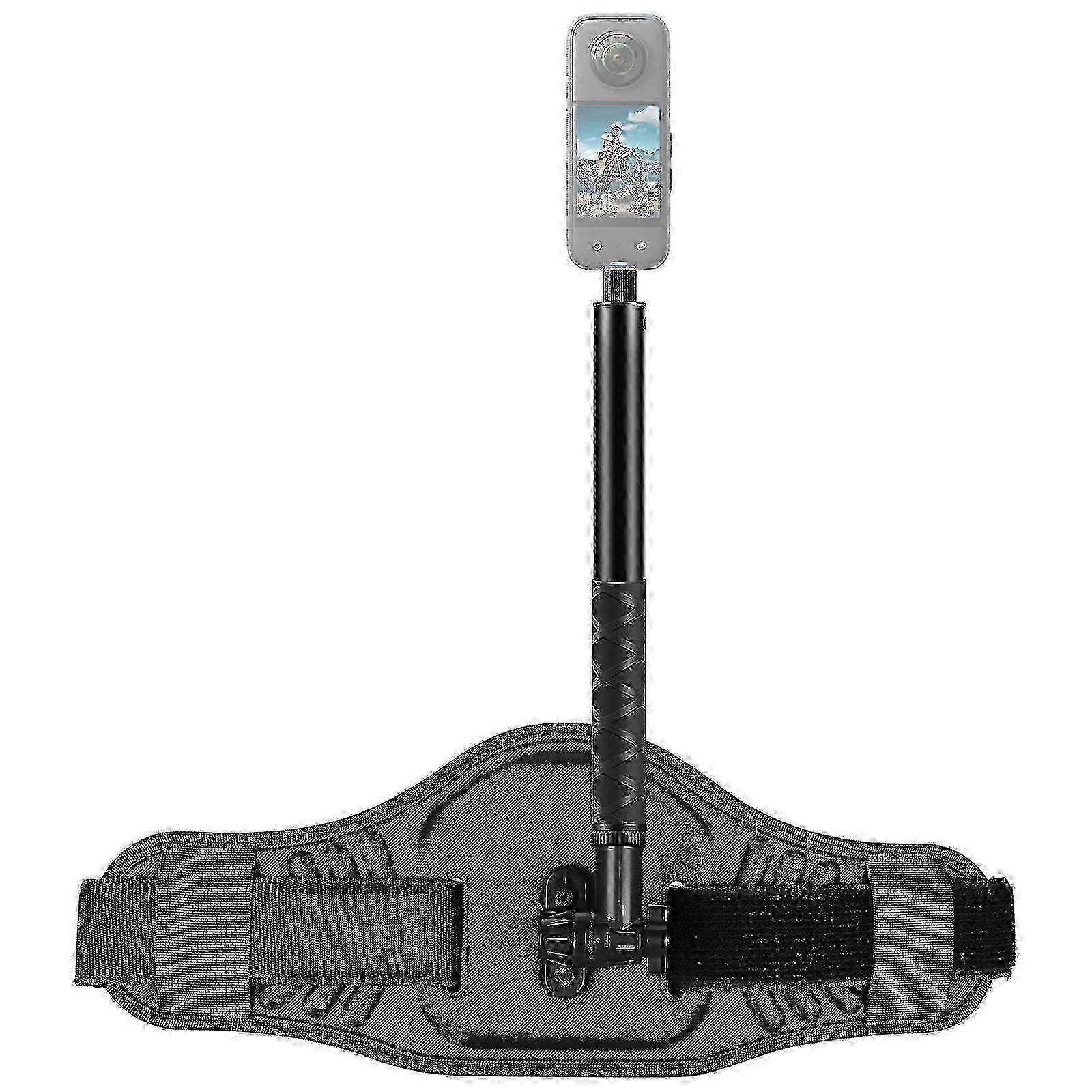 GoPro Insta360 DJI and other action cameras compatible PULUZ monopod with waist belt mount and selfie stick attachment