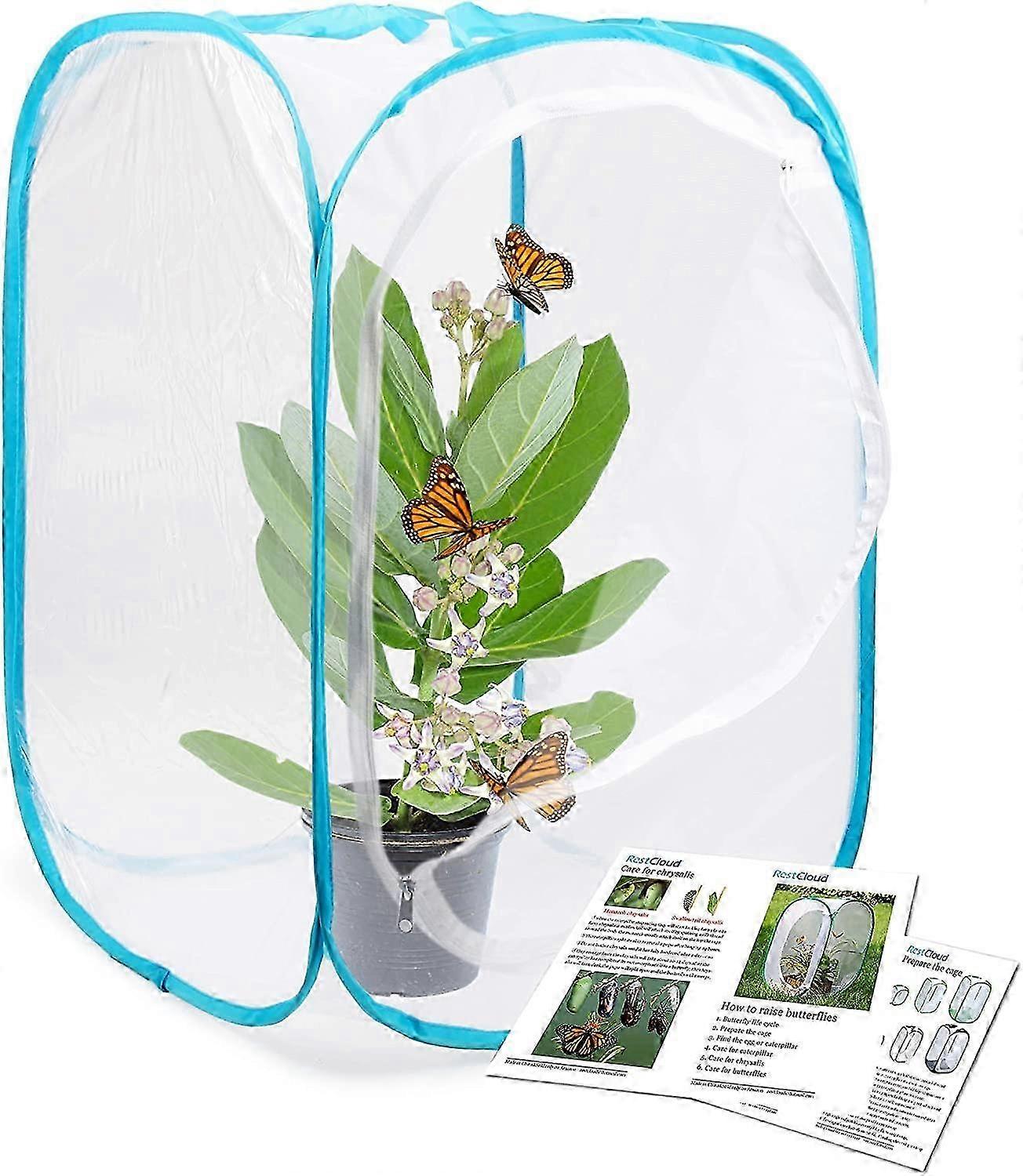 Insect and Butterfly Habitat Cage Terrarium Pop-up 24 Inches Tall