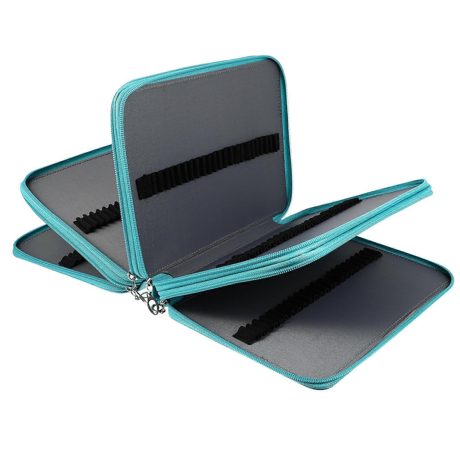 Stationery Pouch With Multi-Pocket Design Suitable For Professionals To Organize Various Drawing Tools 1Set