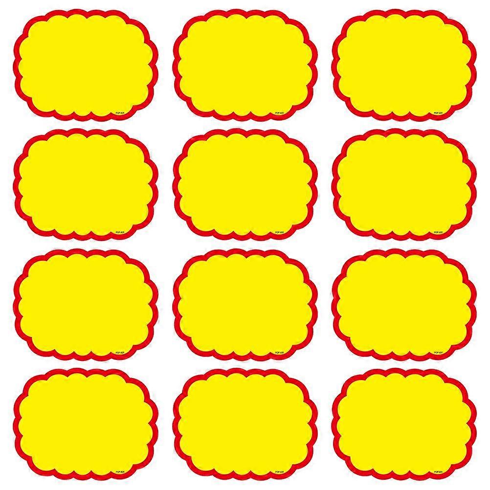 20pcs Practical Price Label Cards Paper Price Tags Explosion Shaped Price Label