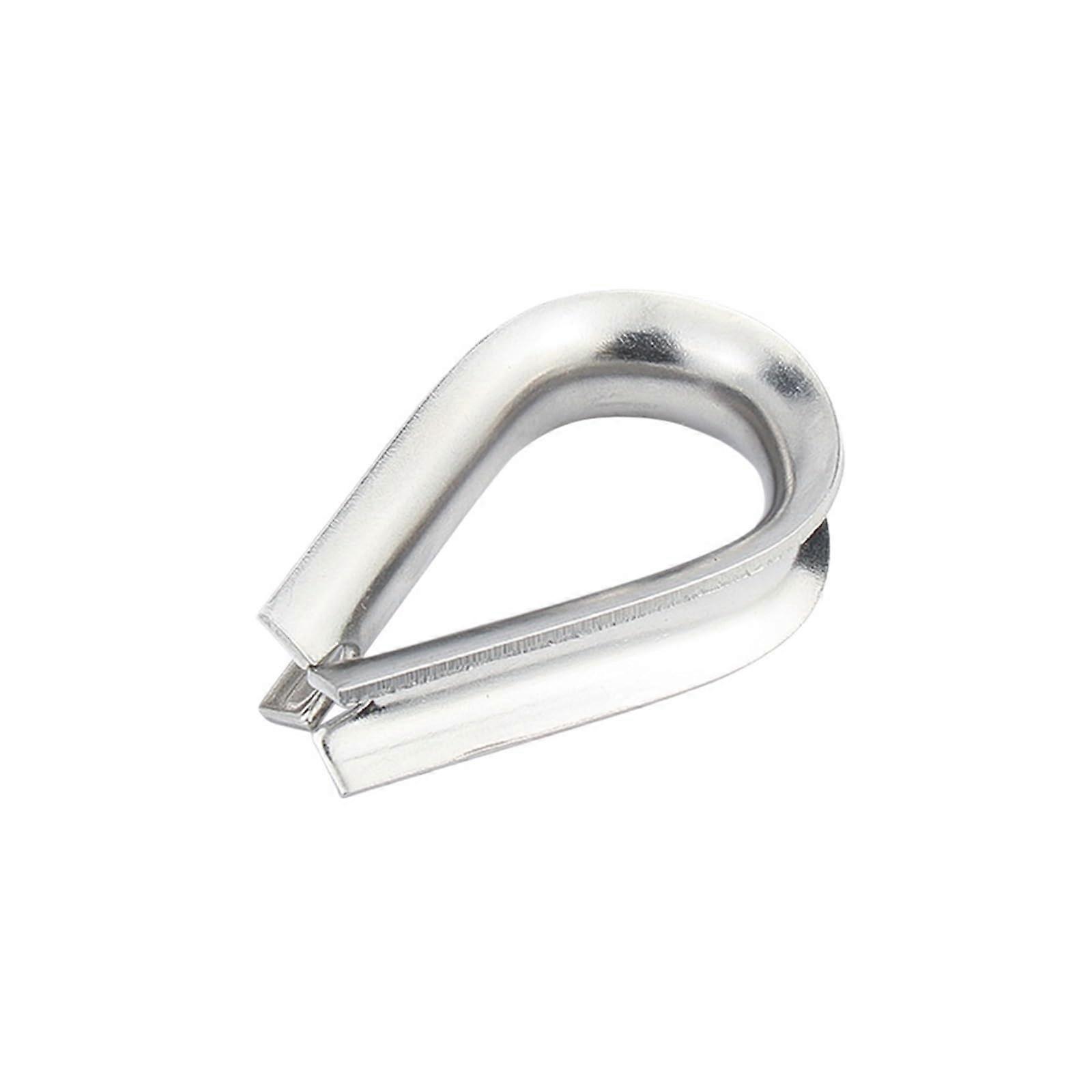 Aus Drahtseil M2 M3 M4-M32 304 Edelstahl Kabel Drahtseil Schutzhülle Rigging Befestigung M3 Silber 10 Stück