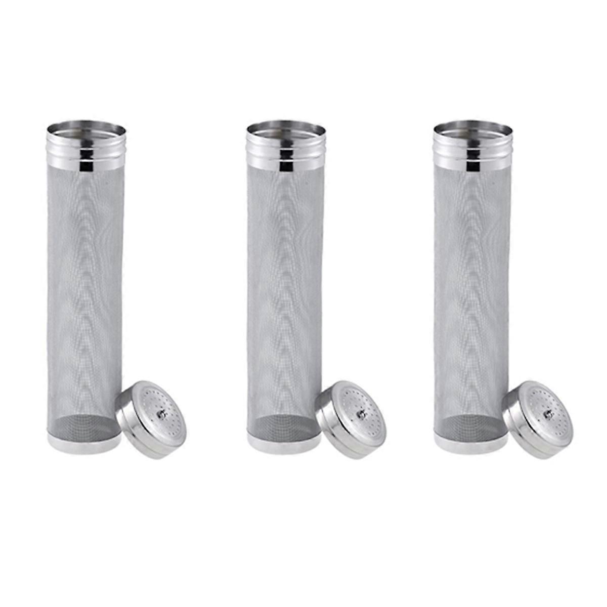 3X Beer Dry Hopper Filter,300 Micrometre Mesh Stainless Steel Hop Strainer