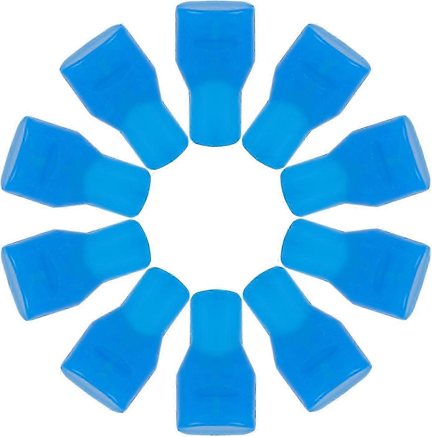 10pcs Blue Silicone Bite Valve Replacement for Camelbak Mouthpiece