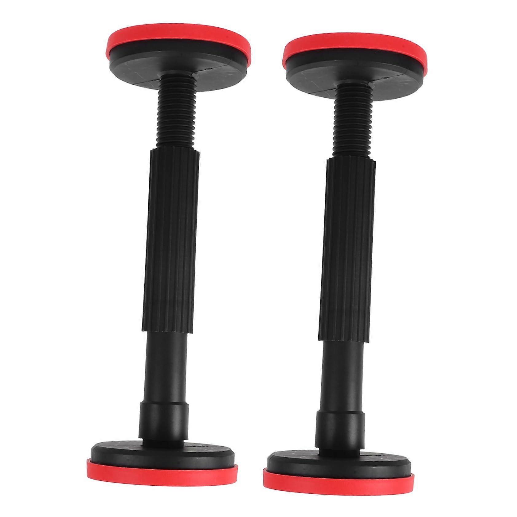 Adjustable Support Poles - Height Adjustable Sturdy Rods for Furniture, Cabinets, Sinks, and Sofas - 2-Piece Set