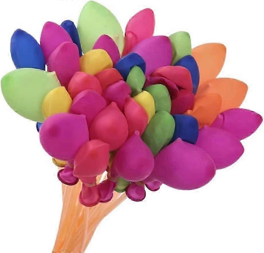 AURA Happy Baby Balloons 148 Water Bombs in 60 Seconds, 4 Packs of 37 Water Bombs, Self Closing, Tangle Free Made from Recyclable Materials.