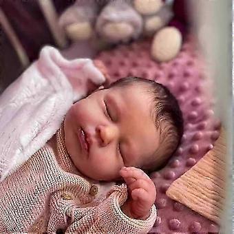 ​19 Inch Ultra Realistic Reborn Baby Doll with Soft Body Lifelike Toddler Doll for Christmas Gift Giving​