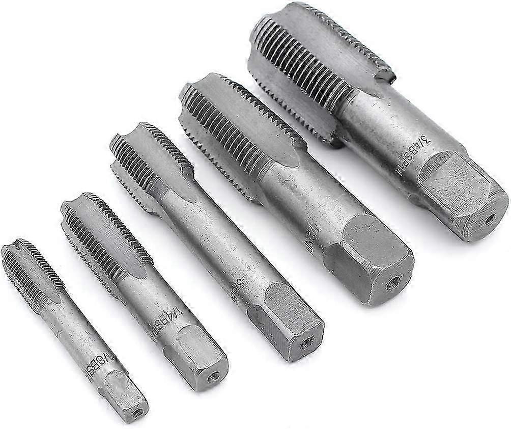 5 قطع BSP الأنابيب الموضوع 55 درجة التوصيل الحنفية G1 / 8 G1 / 4 G3 / 8 G1 / 2 G3 / 4