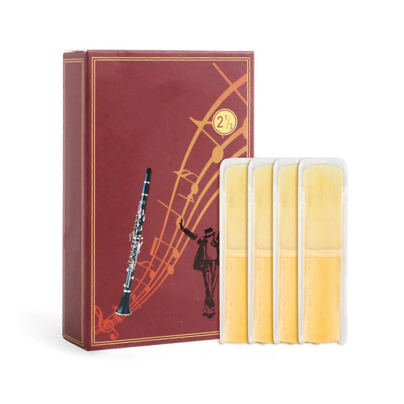 Clarinet Reed 2.5 B-Flat Clarinet Accessories, Professional Quality, Suitable for All Skill Levels