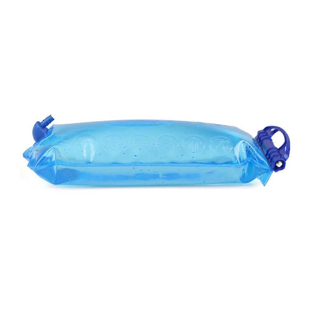 Portable Hydration Bladder Water Storage for Hiking Sports 1Set Leak-Proof Convenient Blue Design