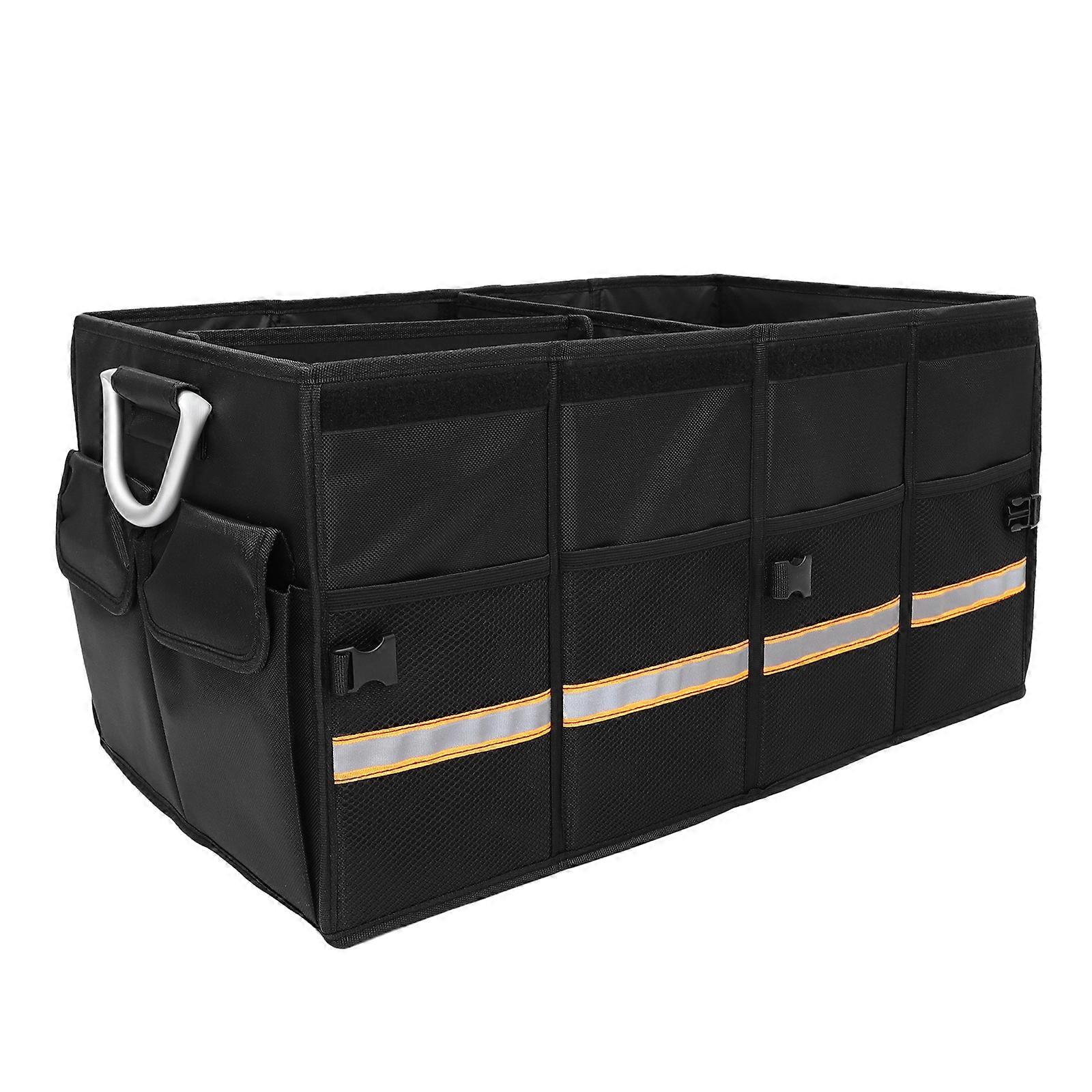 Trunk Accessories Car Boot Foldable Storage Box Durable Organizer 58X36cm For Vehicle Owners 1Pcs
