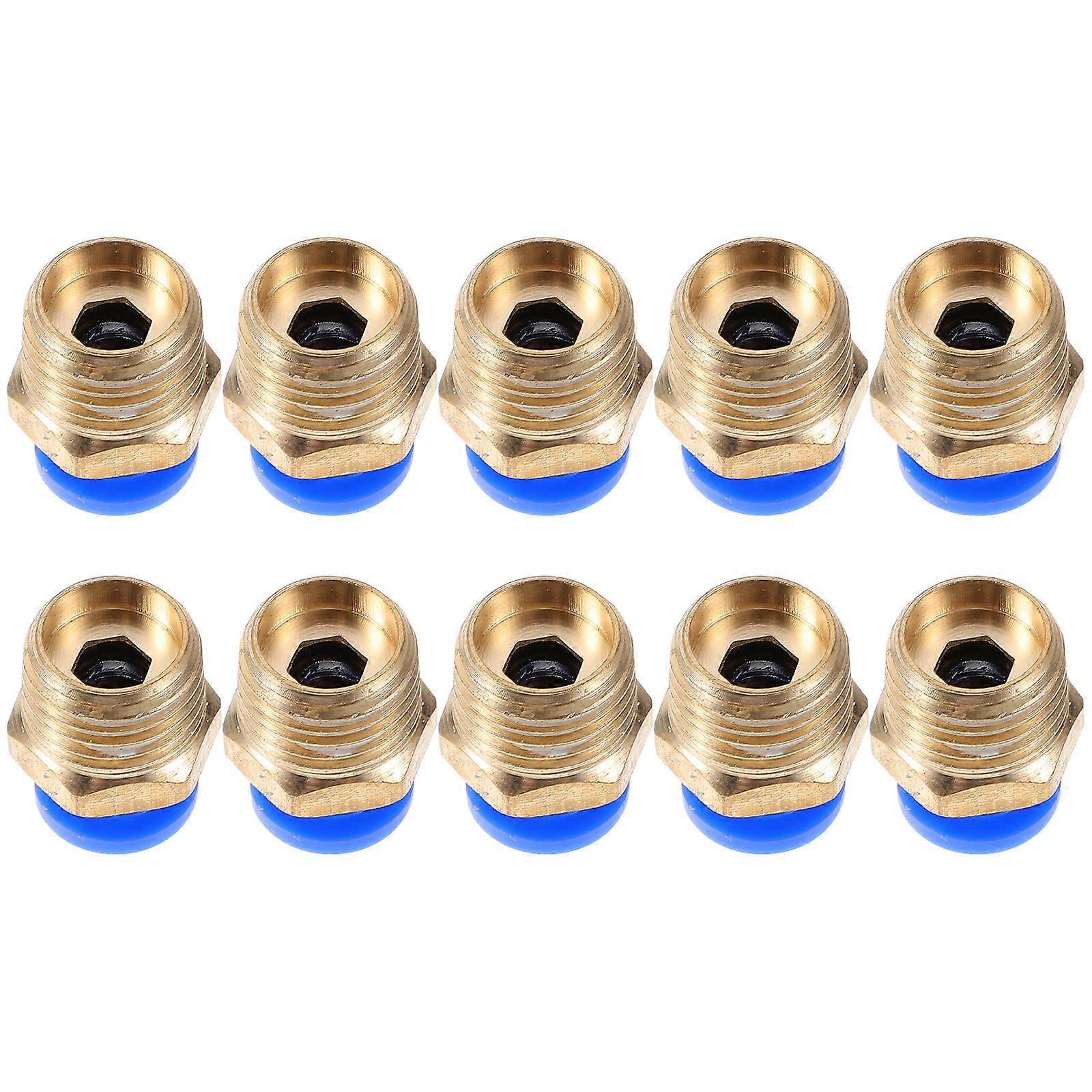 10pcs Air Fitting Quick Connect Coupler Reducer for Hose Connection in Mechanical Manufacturing and Industrial Applications