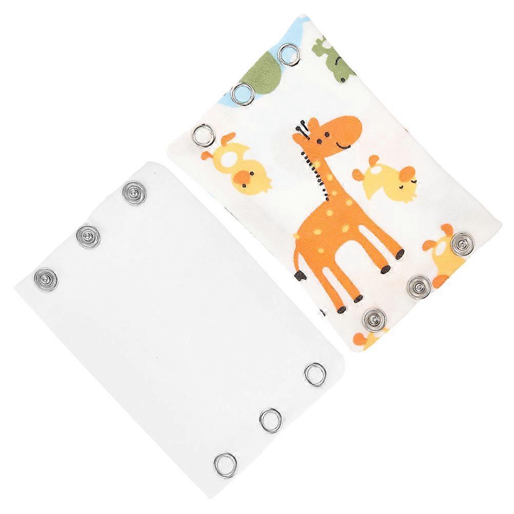 Baby Romper Extender Jumpsuits For Baby Growth 10.50X8.00X0.20cm Assorted Color Comfortable Fit 2Pcs
