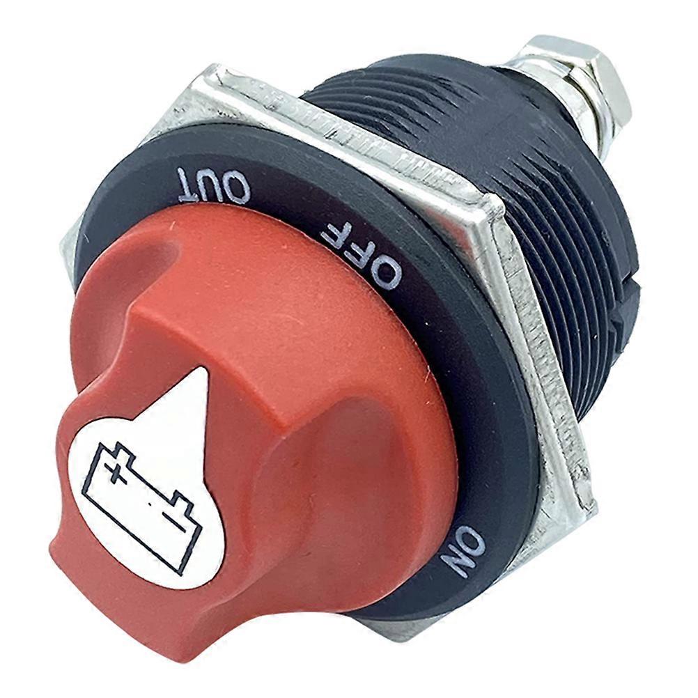 Disconnect Power Battery Disconnect Main Cut Off System For Use In Trailers And Trucks Constructed From Plastic And Brass 1Pack