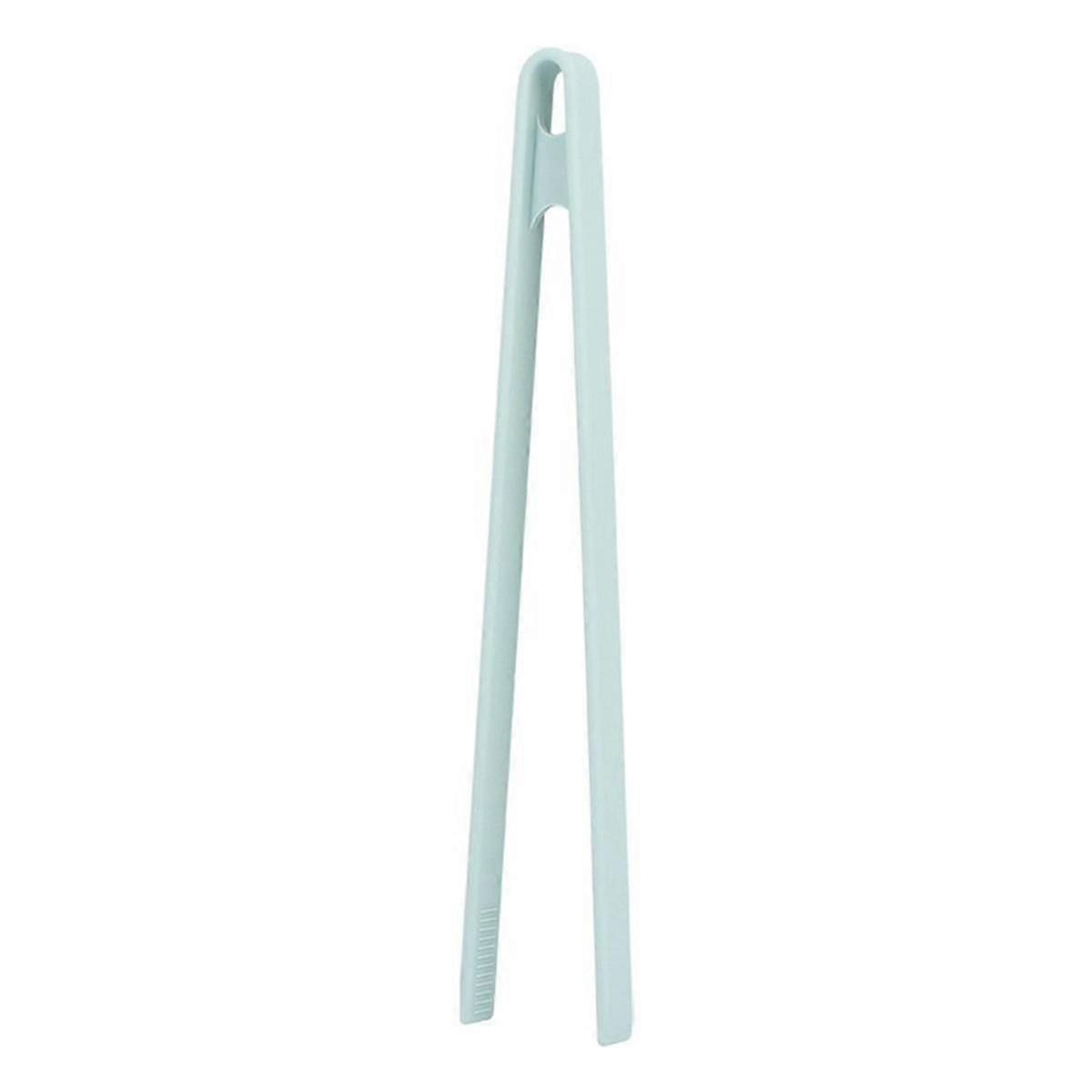 Bread Food Tongs Non-Slip Serving Barbecue Salad Clip Long Handle Steak Clamp Home Kitchen Cooking Tools Blue